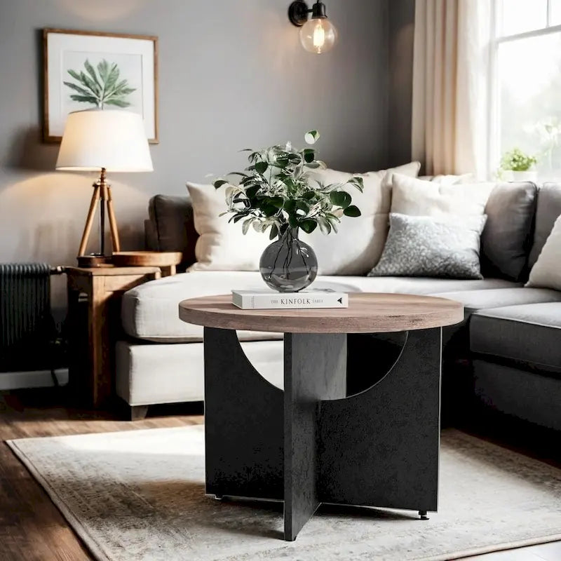 Table basse ronde