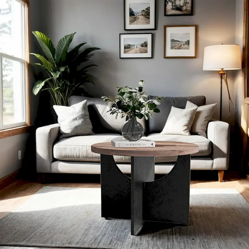 Table basse ronde