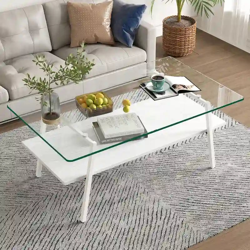 Table basse rectangulaire