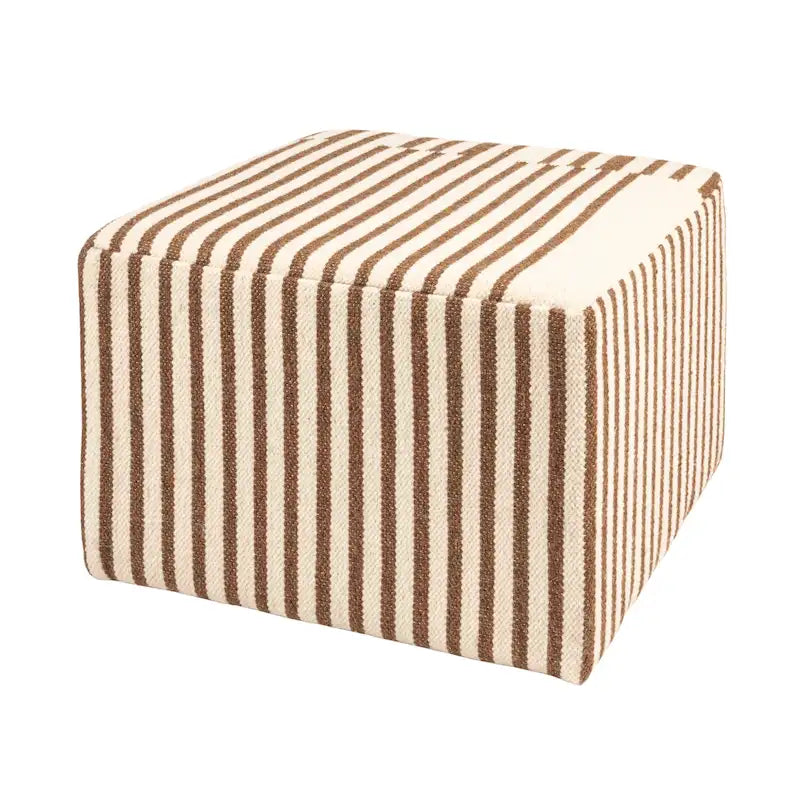 Table basse et tabouret rembourrés