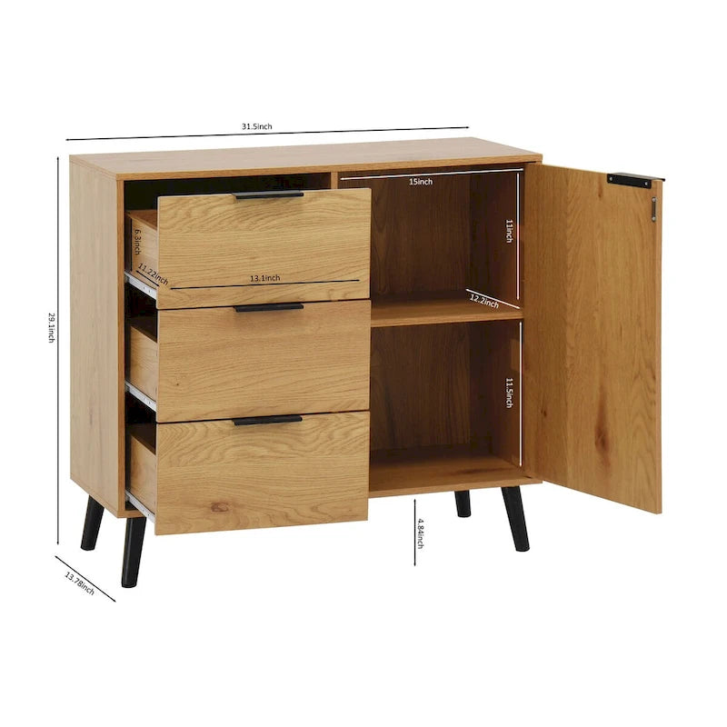 Armoire de style médiéval