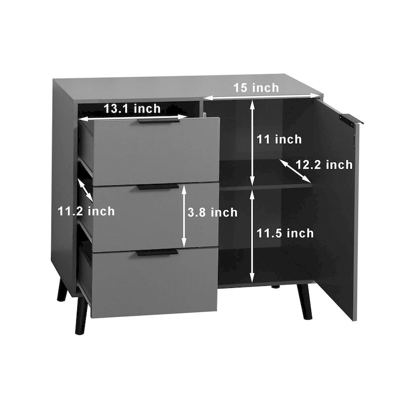 Armoire de style médiéval