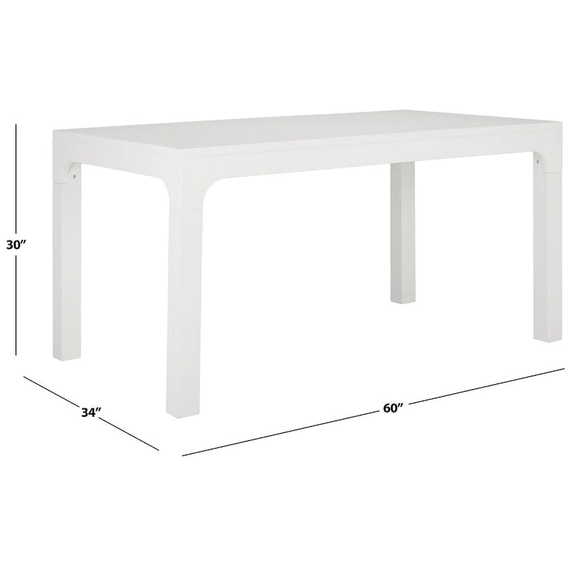Table de salle à manger rectangulaire